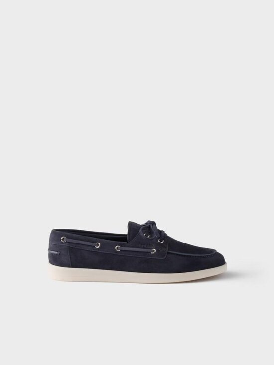 Prada Other - Prada Suede Lace Up Loafers UK 8 Men